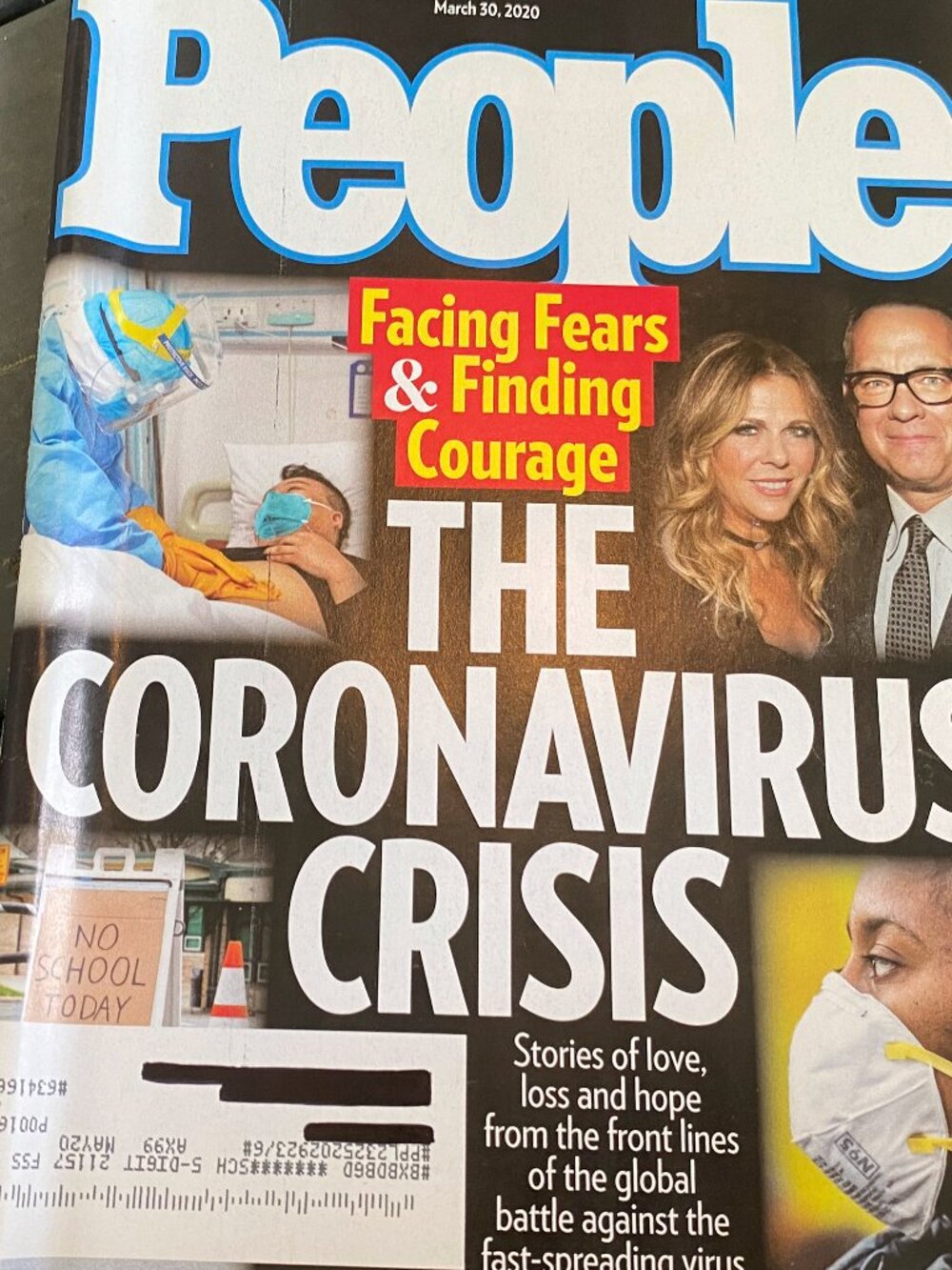 People- The Coronavirus Crisis- March 30, 2020-UNUSED!